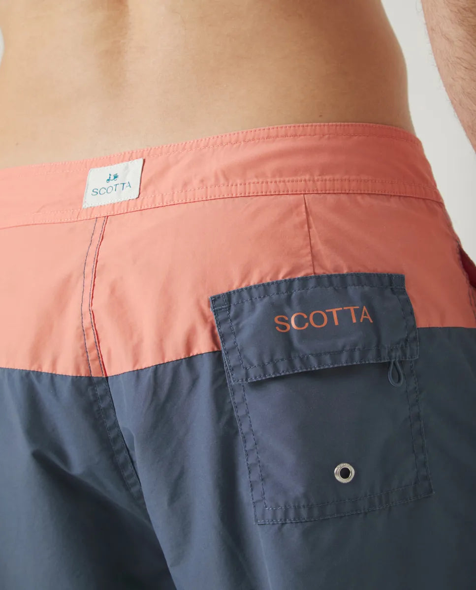 Bañador stripes denim | SCOTTA
