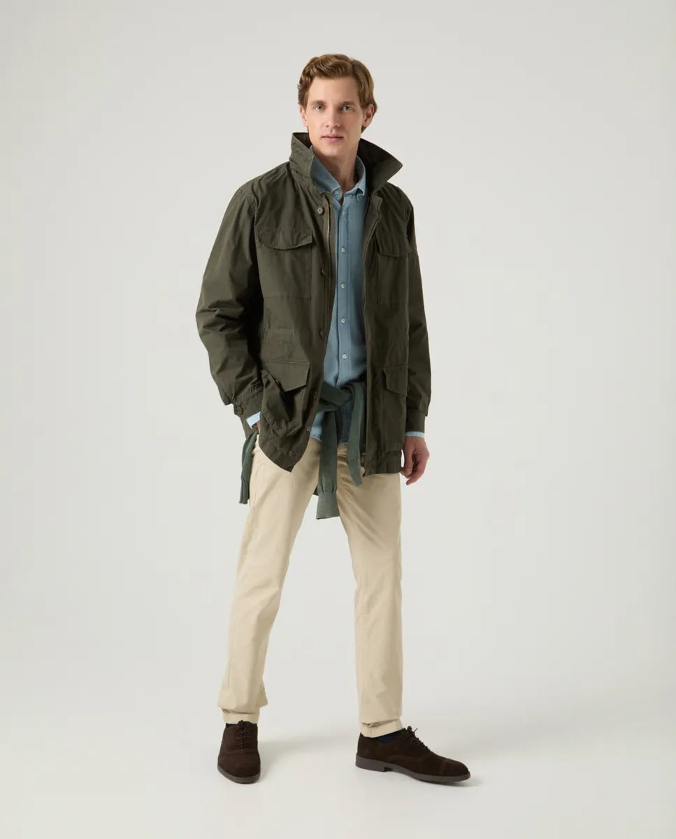 Chaqueta Sahariana Ligera Khaki | SCOTTA