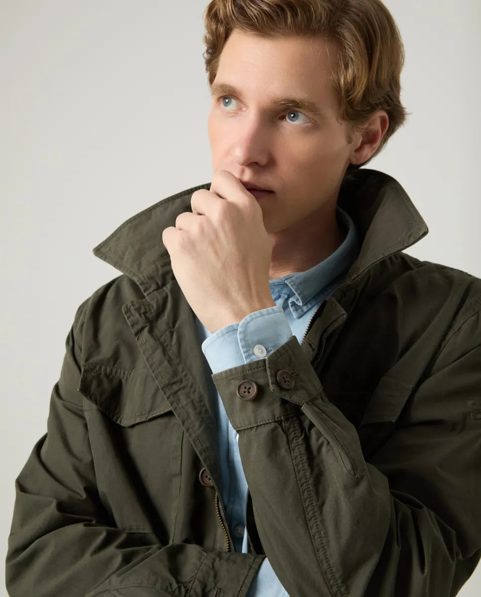 Chaqueta Sahariana Ligera Khaki | SCOTTA