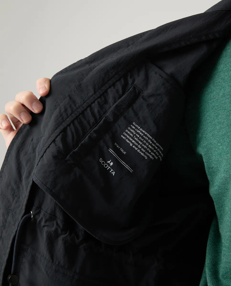 Chaqueta Tech Worker Marino | SCOTTA