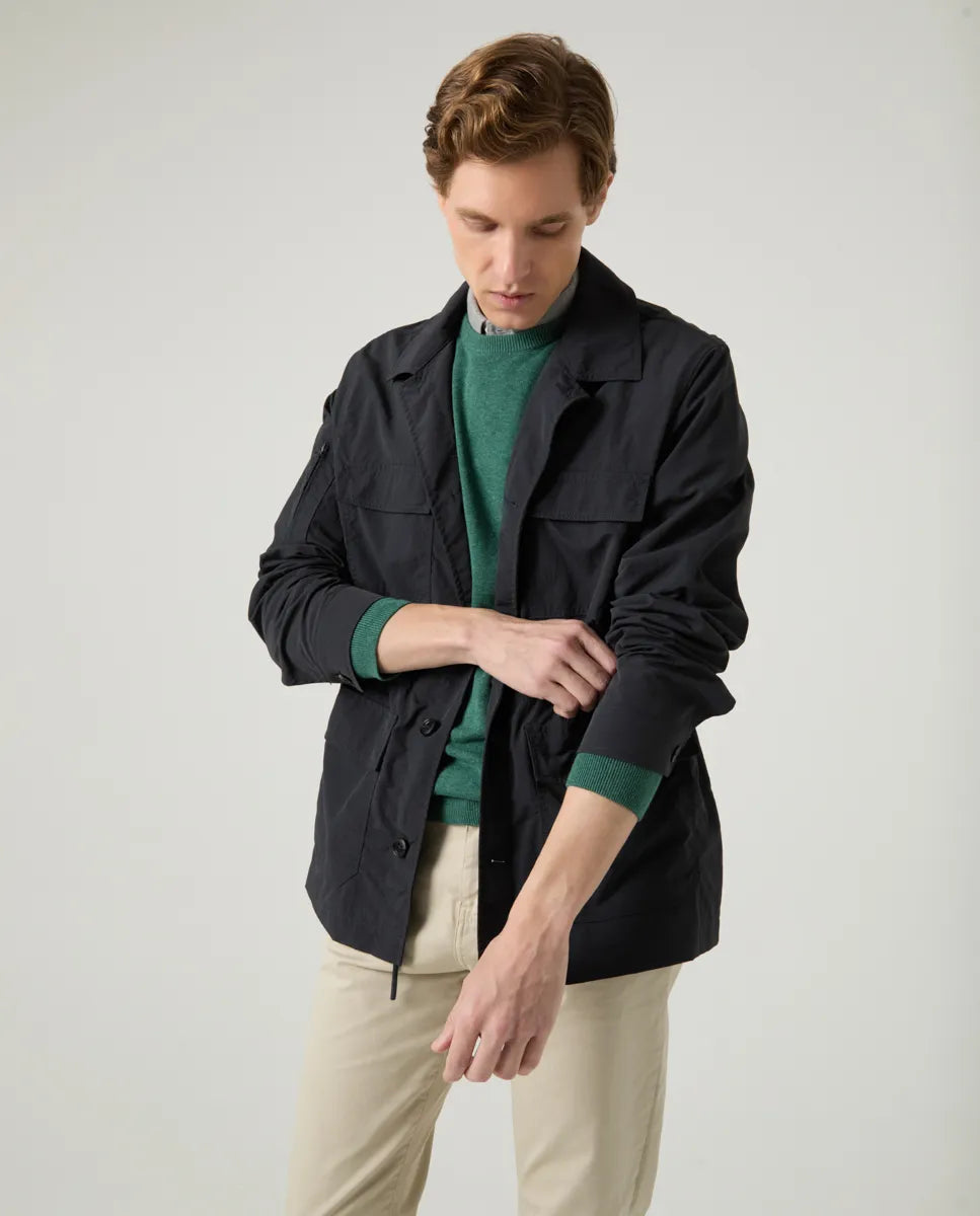 Chaqueta Tech Worker Marino | SCOTTA