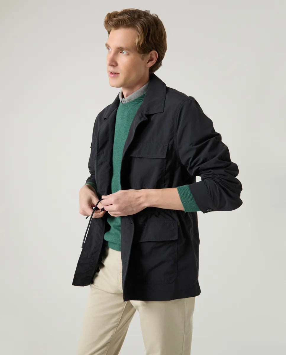 Chaqueta Tech Worker Marino | SCOTTA