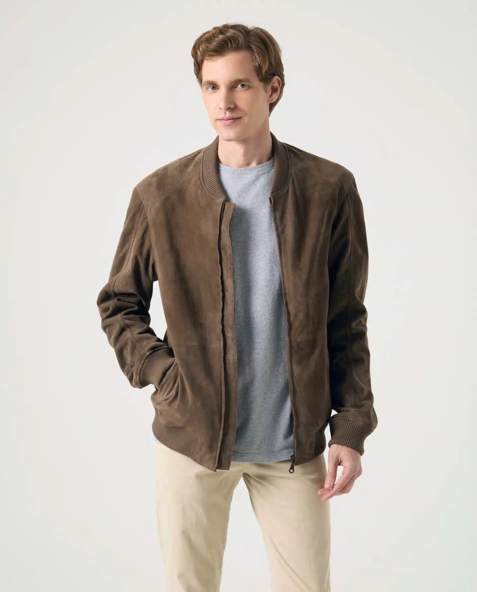 Chaqueta Piel Topo | SCOTTA