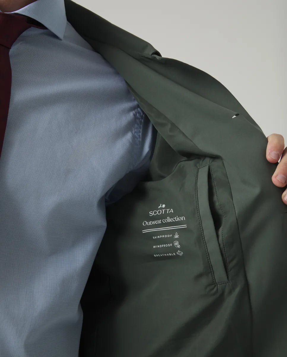 Trench Coat Verde | SCOTTA