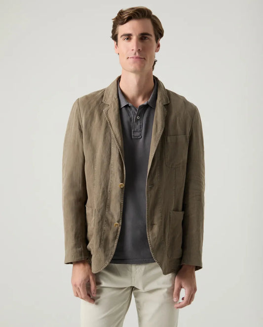 Blazer Lino Khaki | SCOTTA