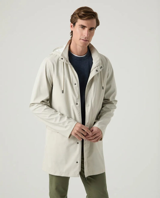 Chubasquero rainy beige grisáceo | SCOTTA