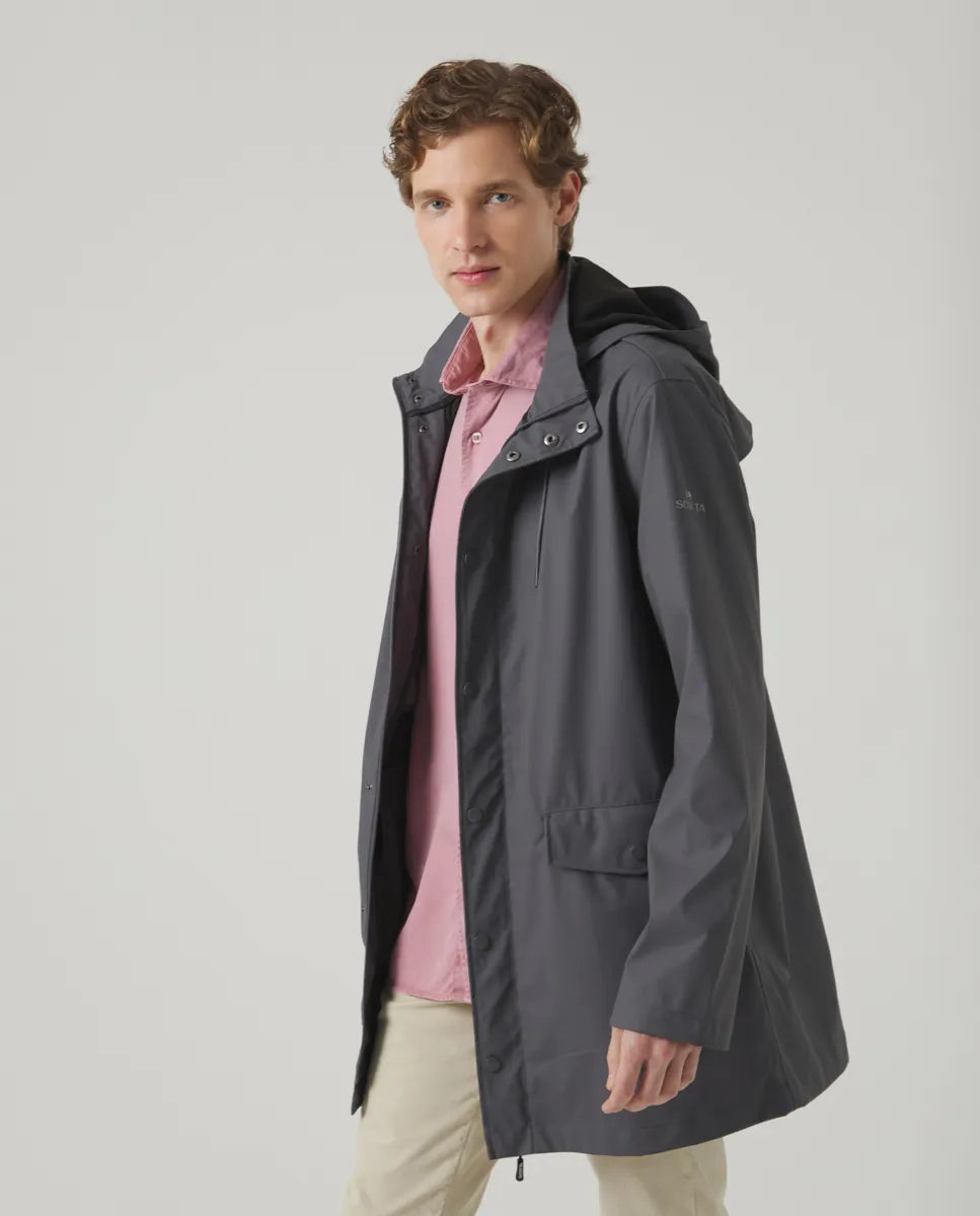 Chubasquero Rainy Gris Oscuro | SCOTTA