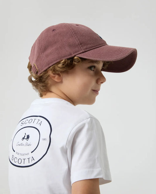 Camiseta Niño Logo Espalda Blanco | SCOTTA