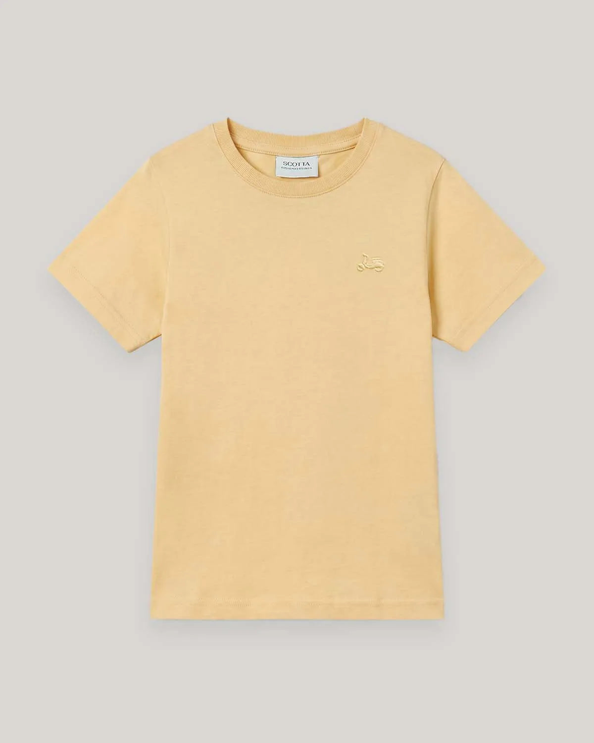 Camiseta niño classic organic amarillo | SCOTTA