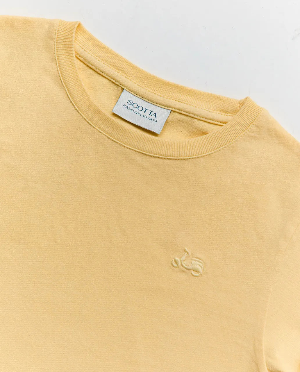Camiseta niño classic organic amarillo | SCOTTA