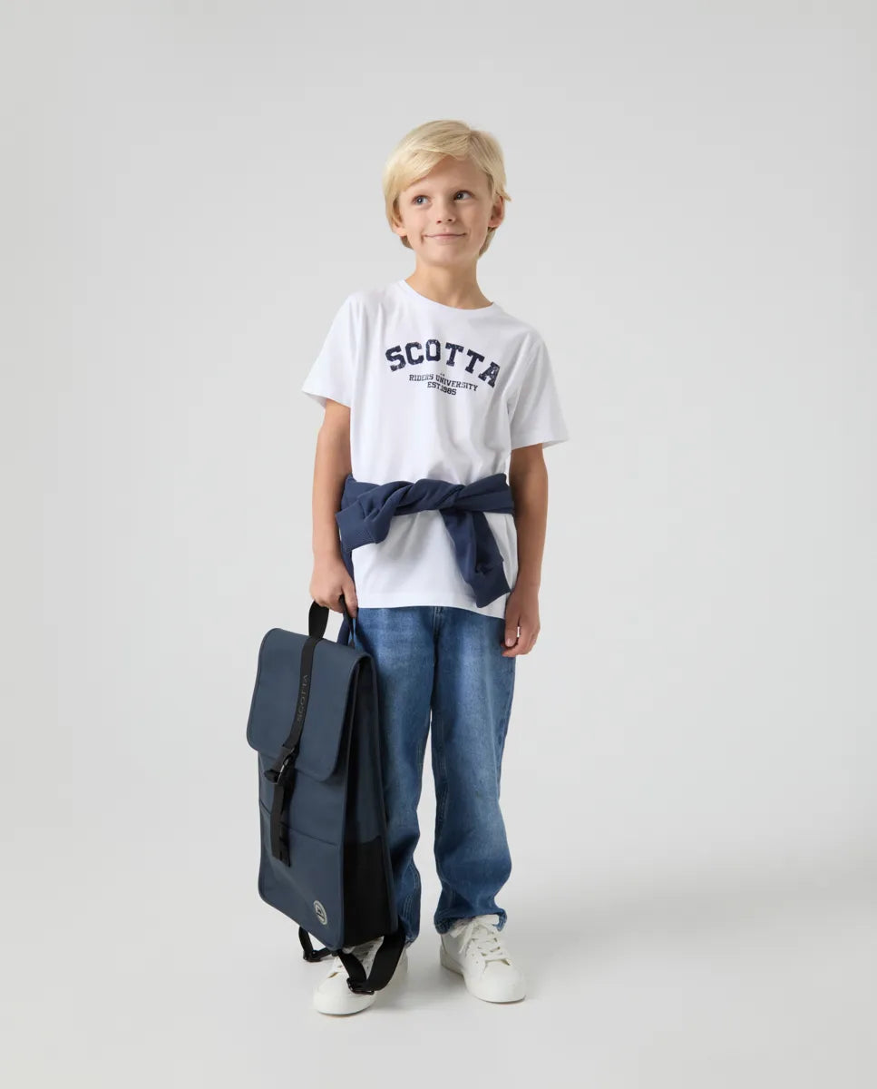 Camiseta Niño Scotta University Blanco | SCOTTA