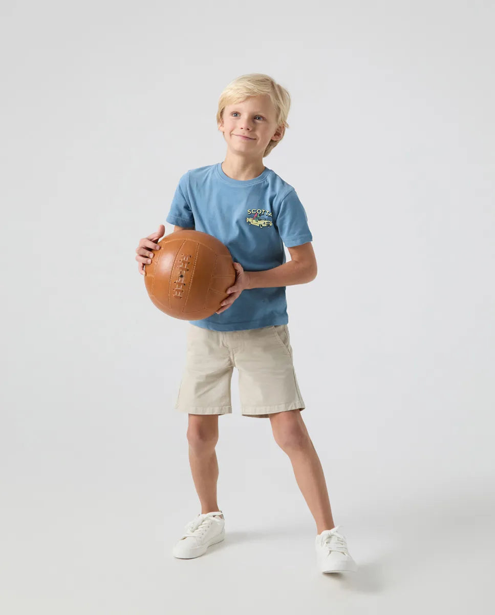 Camiseta Niño Turtle Denim | SCOTTA