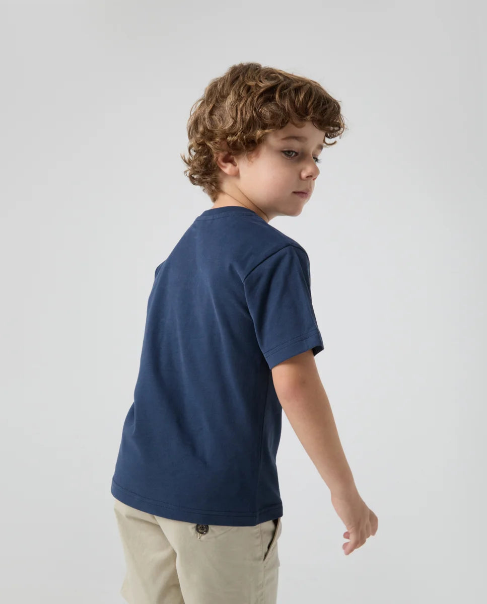 Camiseta niño car marino | SCOTTA