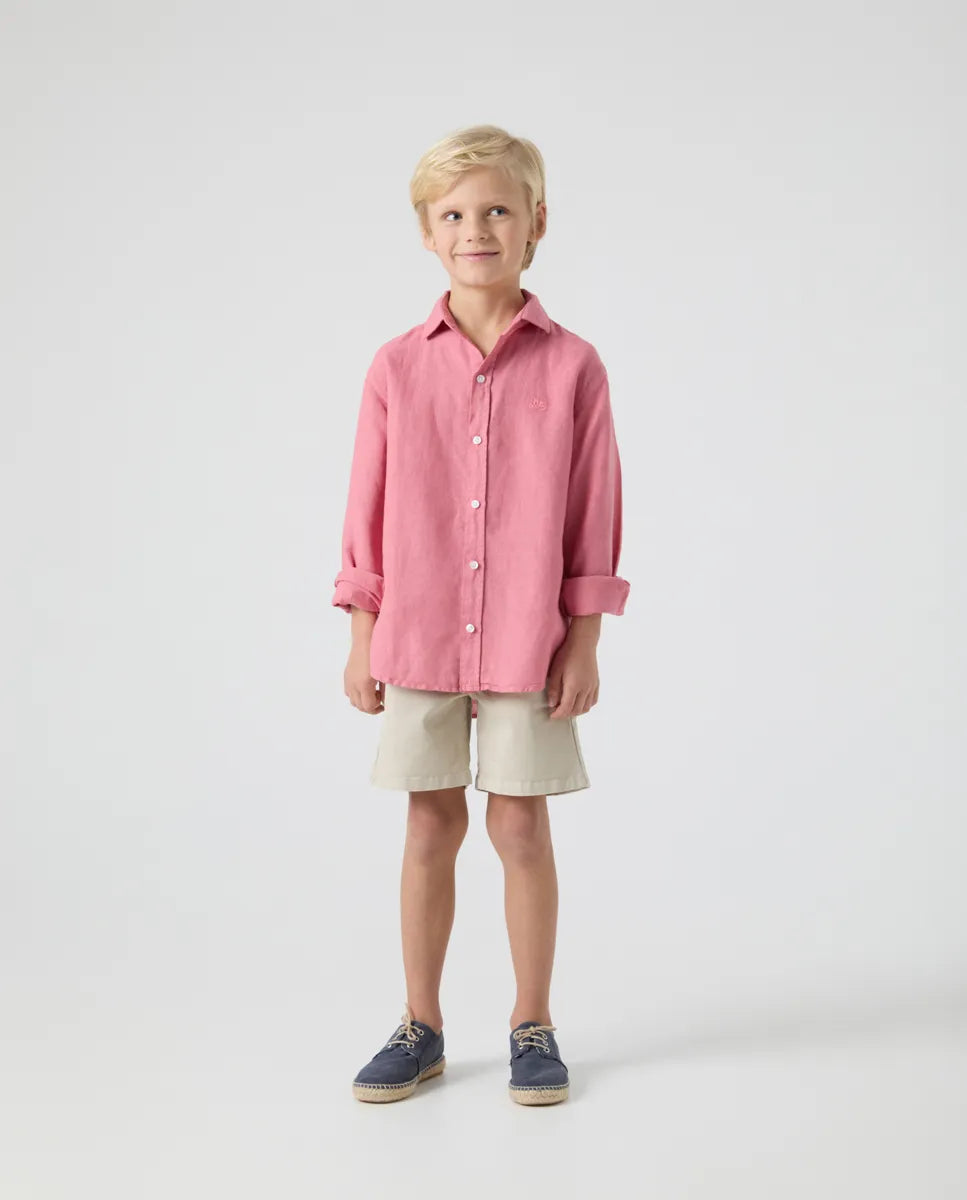 Camisa niño lissome li-co frambuesa | SCOTTA