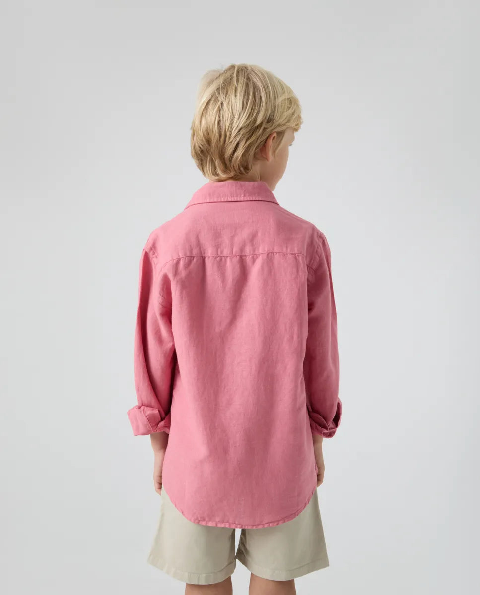 Camisa niño lissome li-co frambuesa | SCOTTA