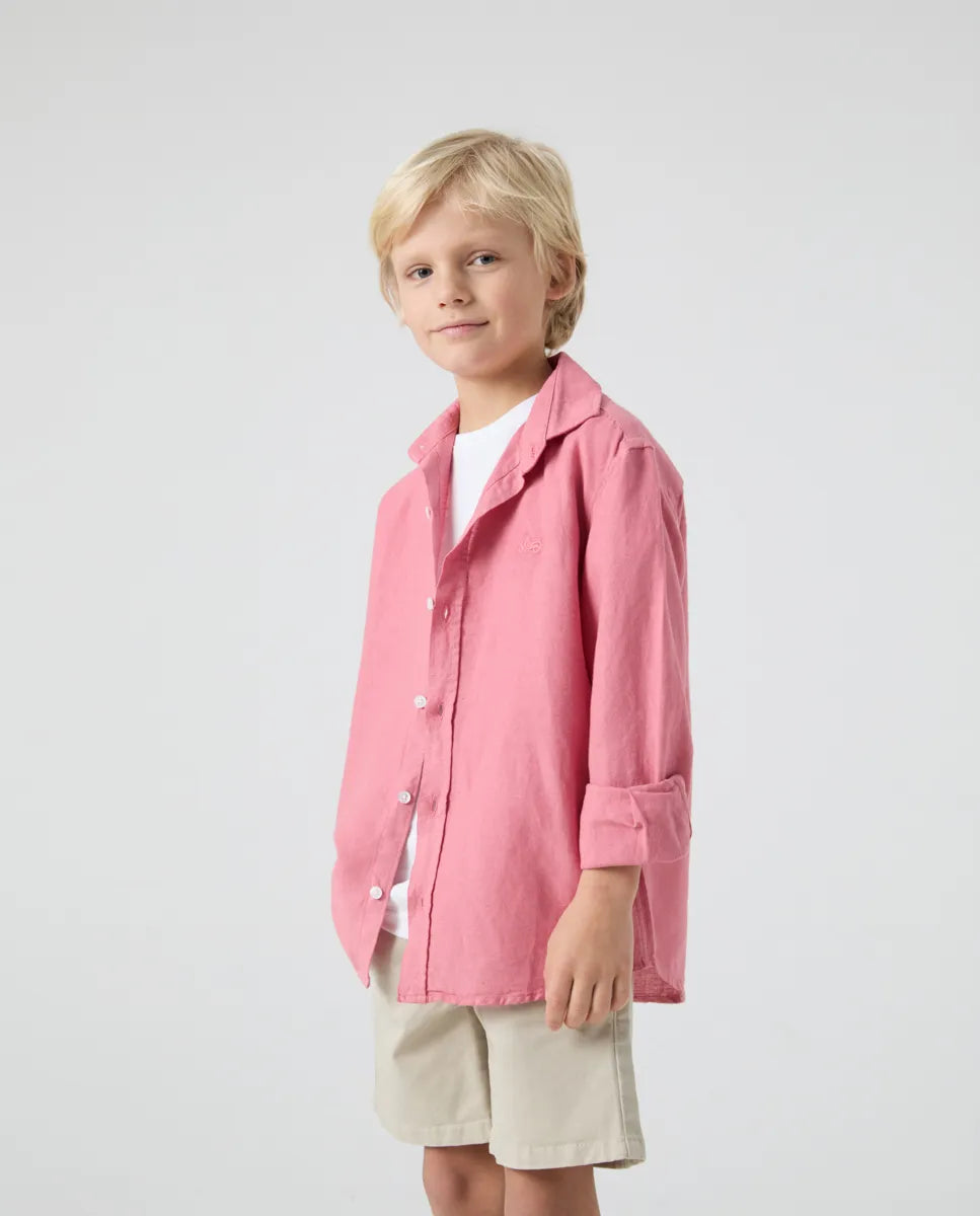 Camisa niño lissome li-co frambuesa | SCOTTA
