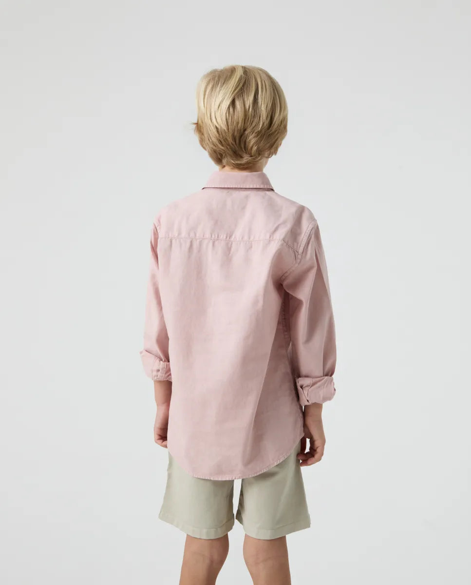 Camisa niño polera Lissome Li-Co rosa claro | SCOTTA