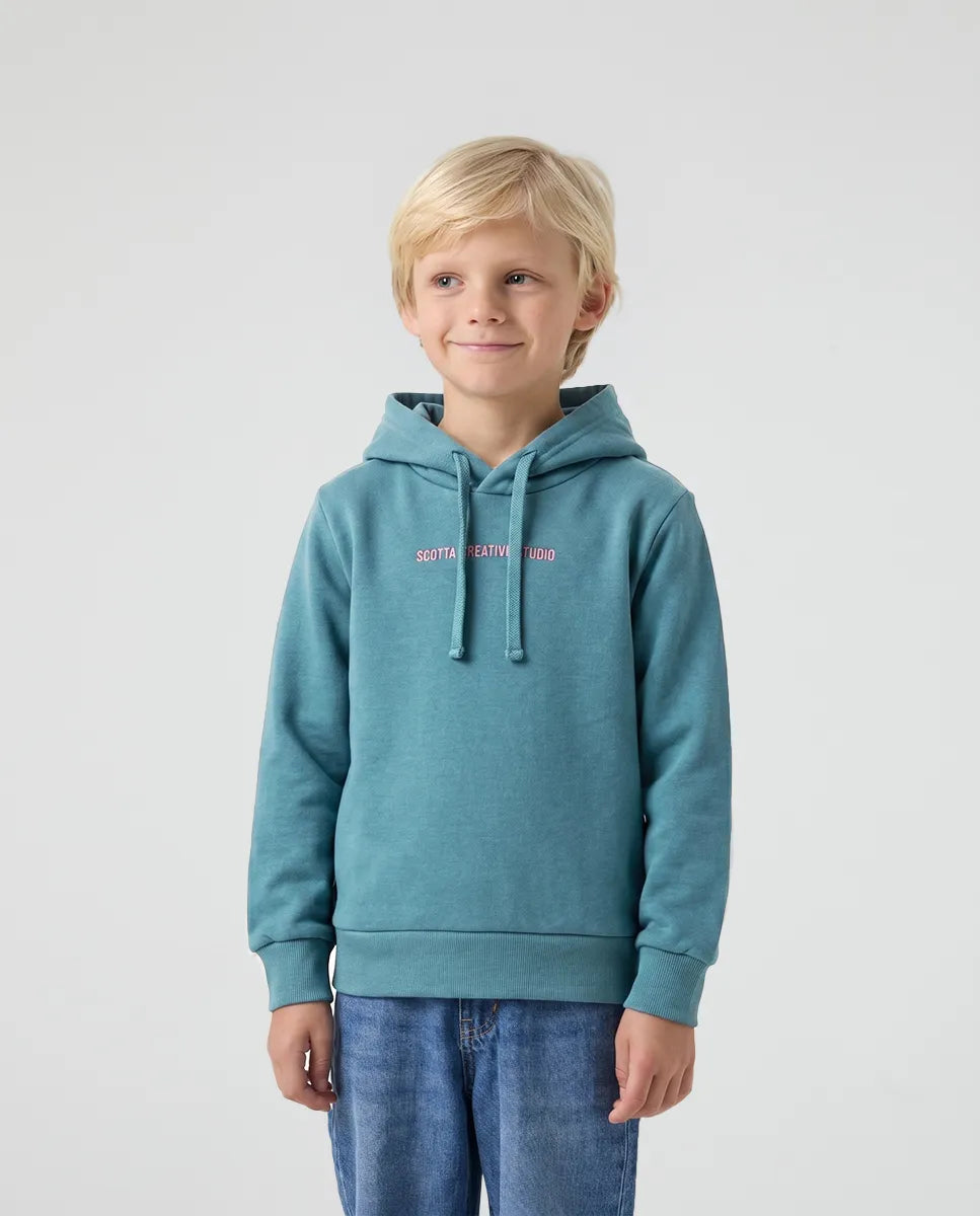 Sudadera niño hoodie driver océano | SCOTTA
