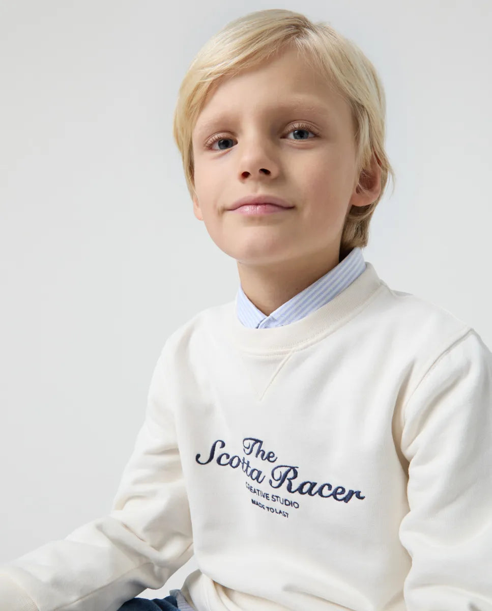 Sudadera Niño Scotta Racer Crudo | SCOTTA