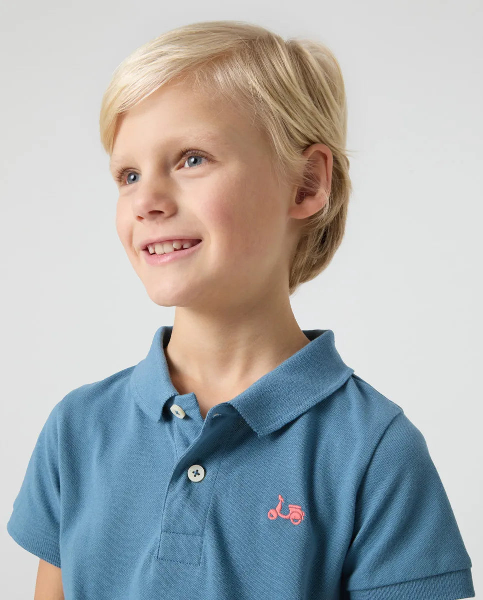Polo Niño Classic Denim | SCOTTA