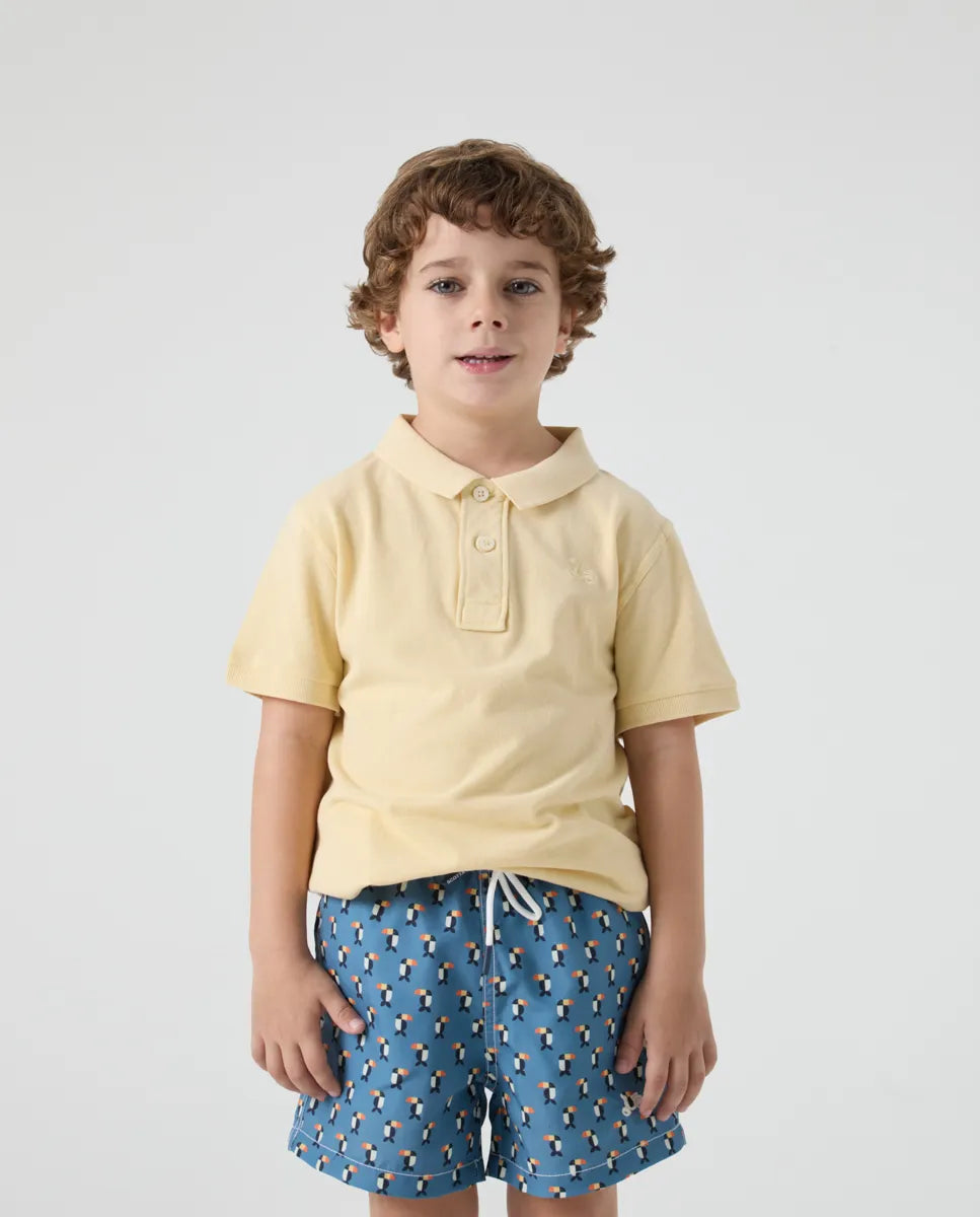 Polo Niño Garment Amarillo | SCOTTA