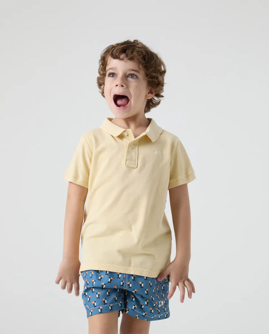 Polo Niño Garment Amarillo | SCOTTA