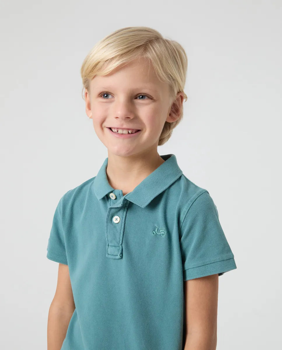Polo niño garment océano | SCOTTA