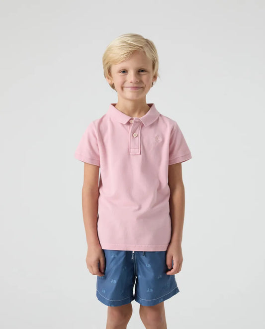 Polo Niño Garment Rosa Palo | SCOTTA