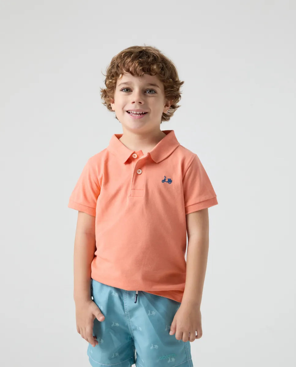 Bañador Niño Logo Verde Grisáceo | SCOTTA