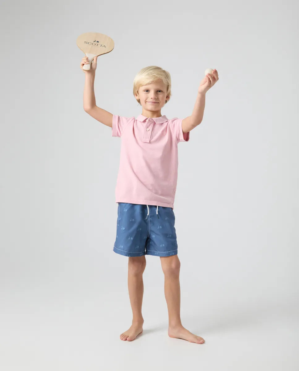 Bañador Niño Logo Denim | SCOTTA