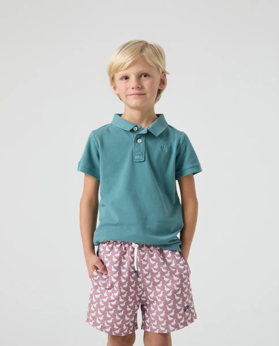 Bañador Niño Duck Burdeos | SCOTTA