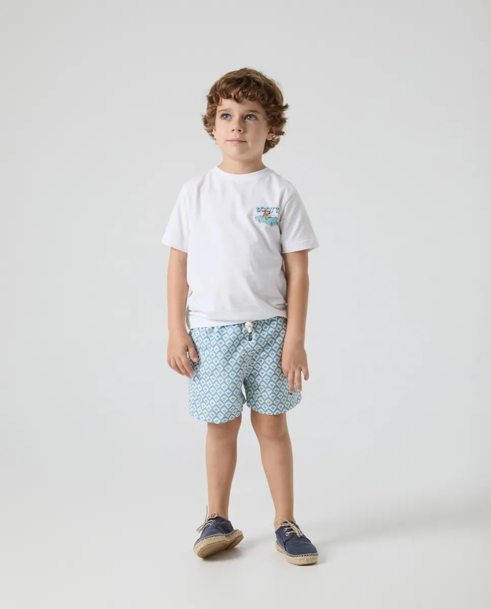 Bañador Niño Bouquet Eco Amarillo | SCOTTA