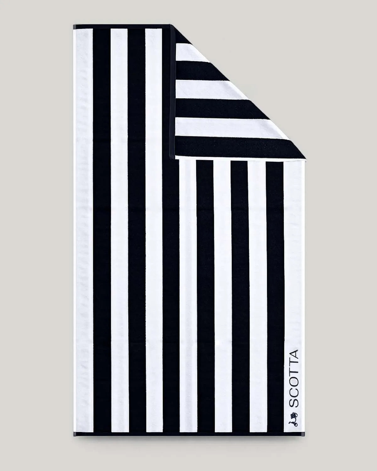 Toalla classy stripes marino | SCOTTA