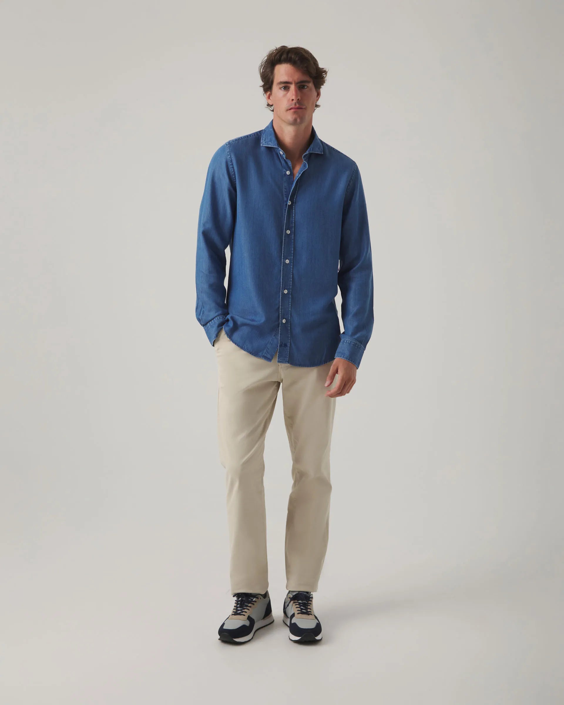 Camisa tencel denim | SCOTTA