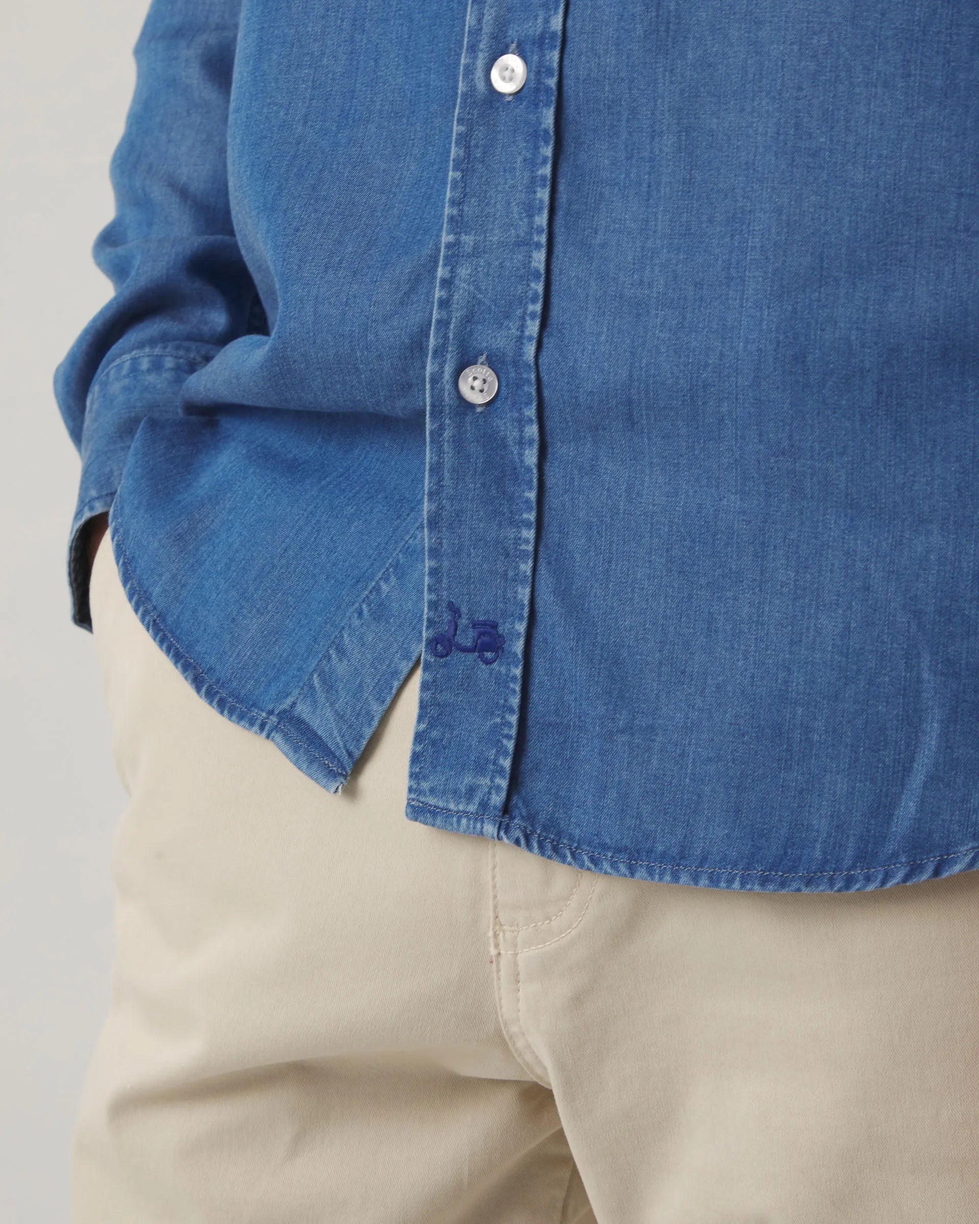 Camisa tencel denim | SCOTTA