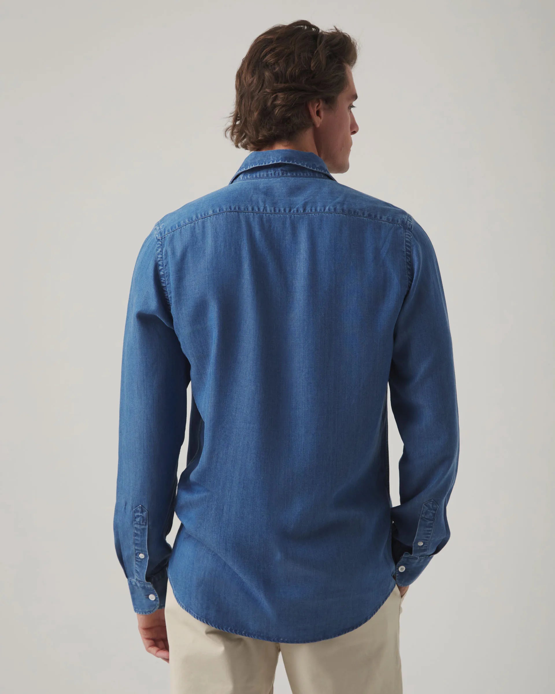 Camisa tencel denim | SCOTTA