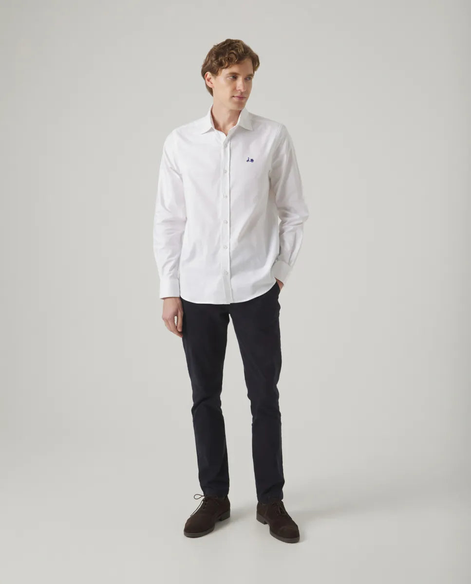 Camisa Oxford Classic Blanco | SCOTTA