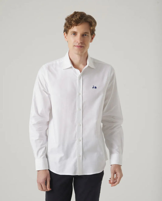 Camisa Oxford Classic Blanco | SCOTTA