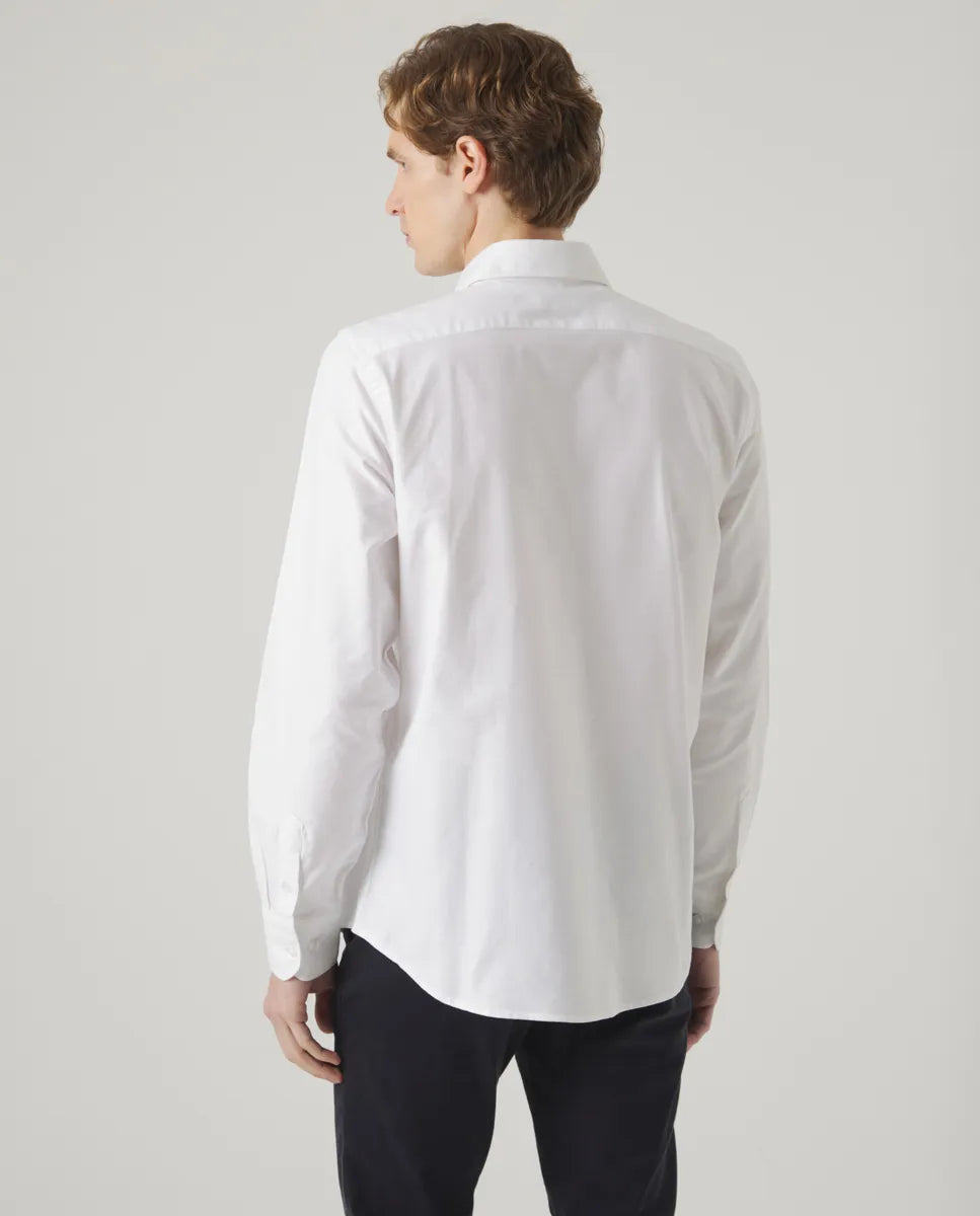 Camisa Oxford Classic Blanco | SCOTTA