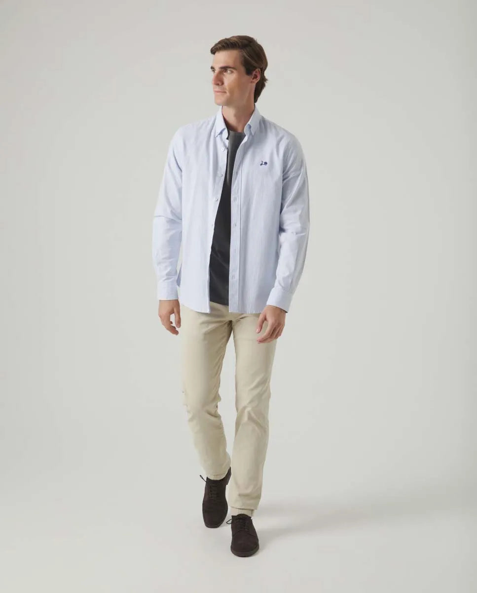 Camisa Oxford Classic Rayas Azules | SCOTTA