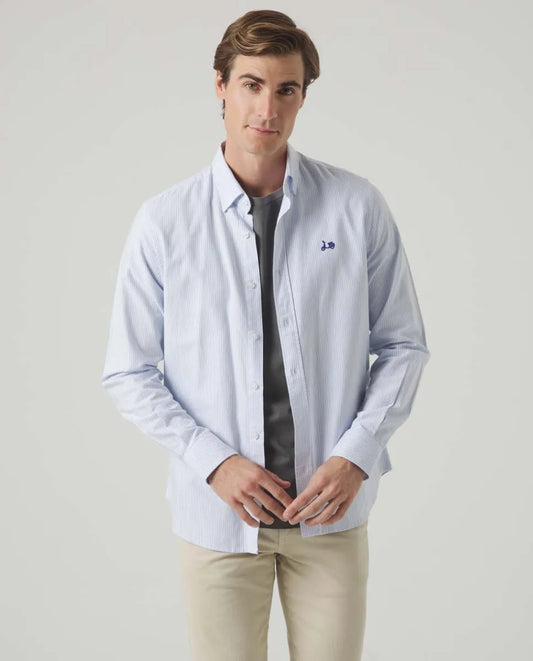 Camisa Oxford Classic Rayas Azules | SCOTTA