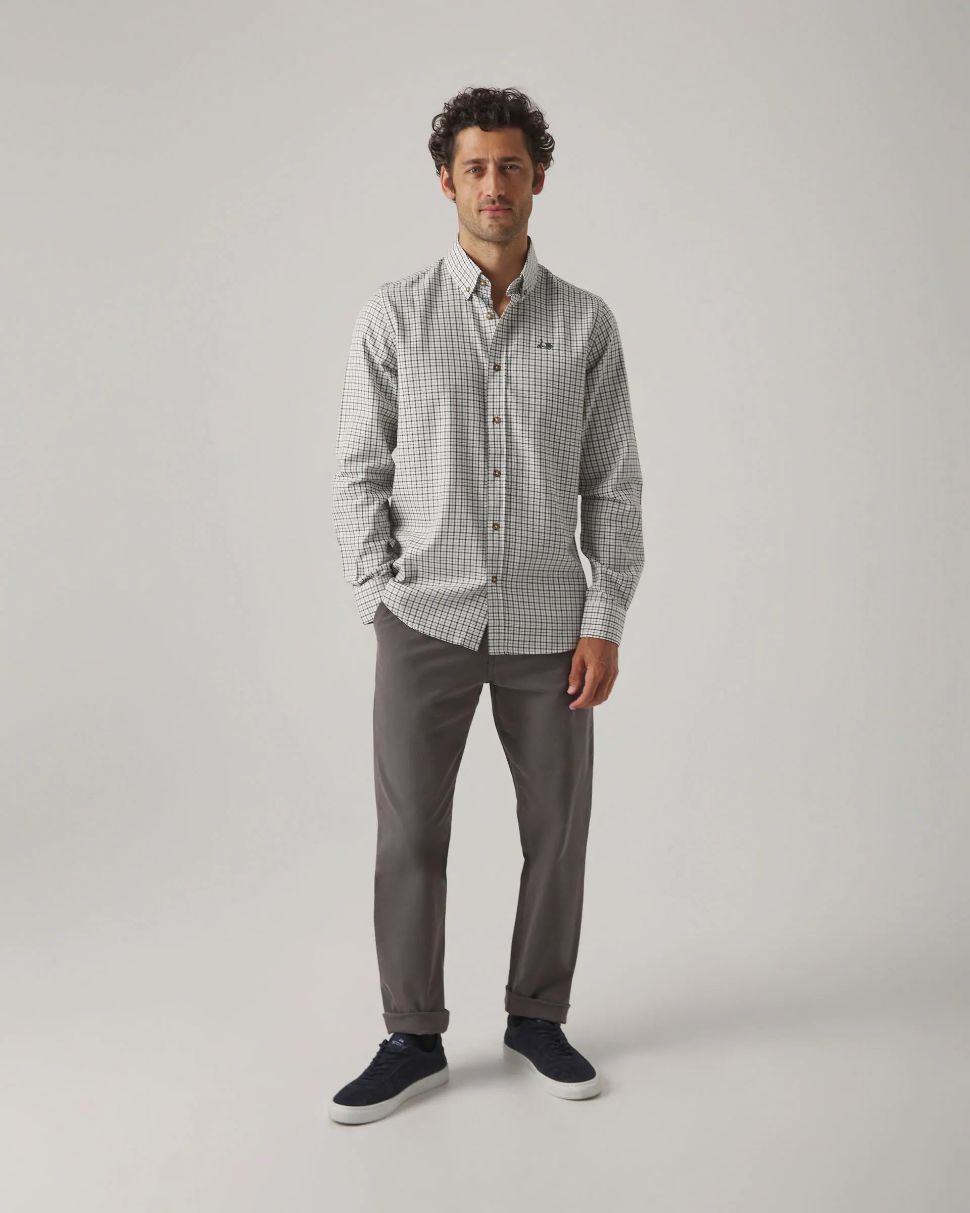 Camisa Classic Viyela Verde | SCOTTA