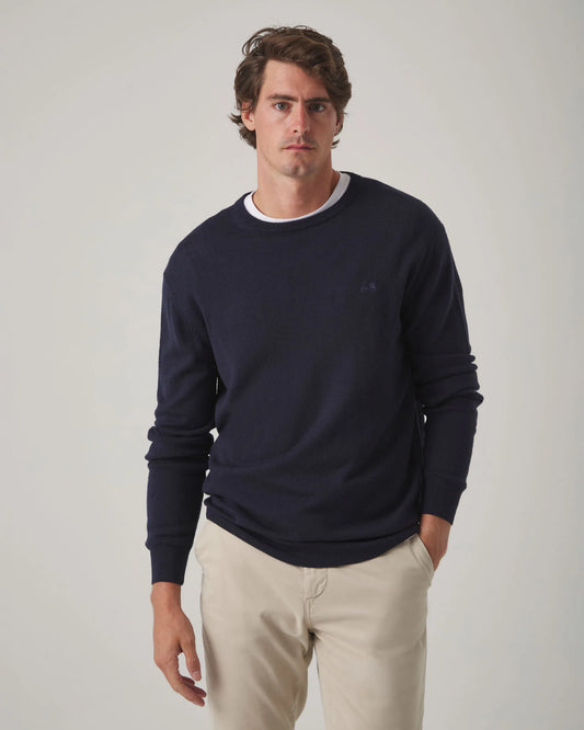 Jersey Crew Neck Merino Marino | SCOTTA