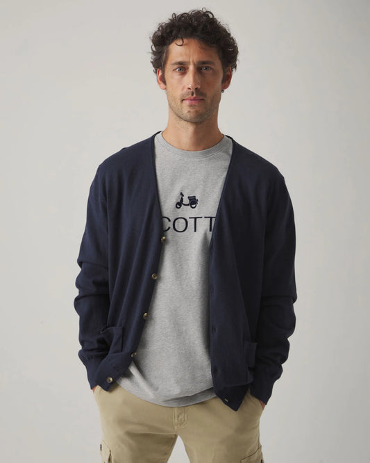 Cárdigan Classic Marino | SCOTTA