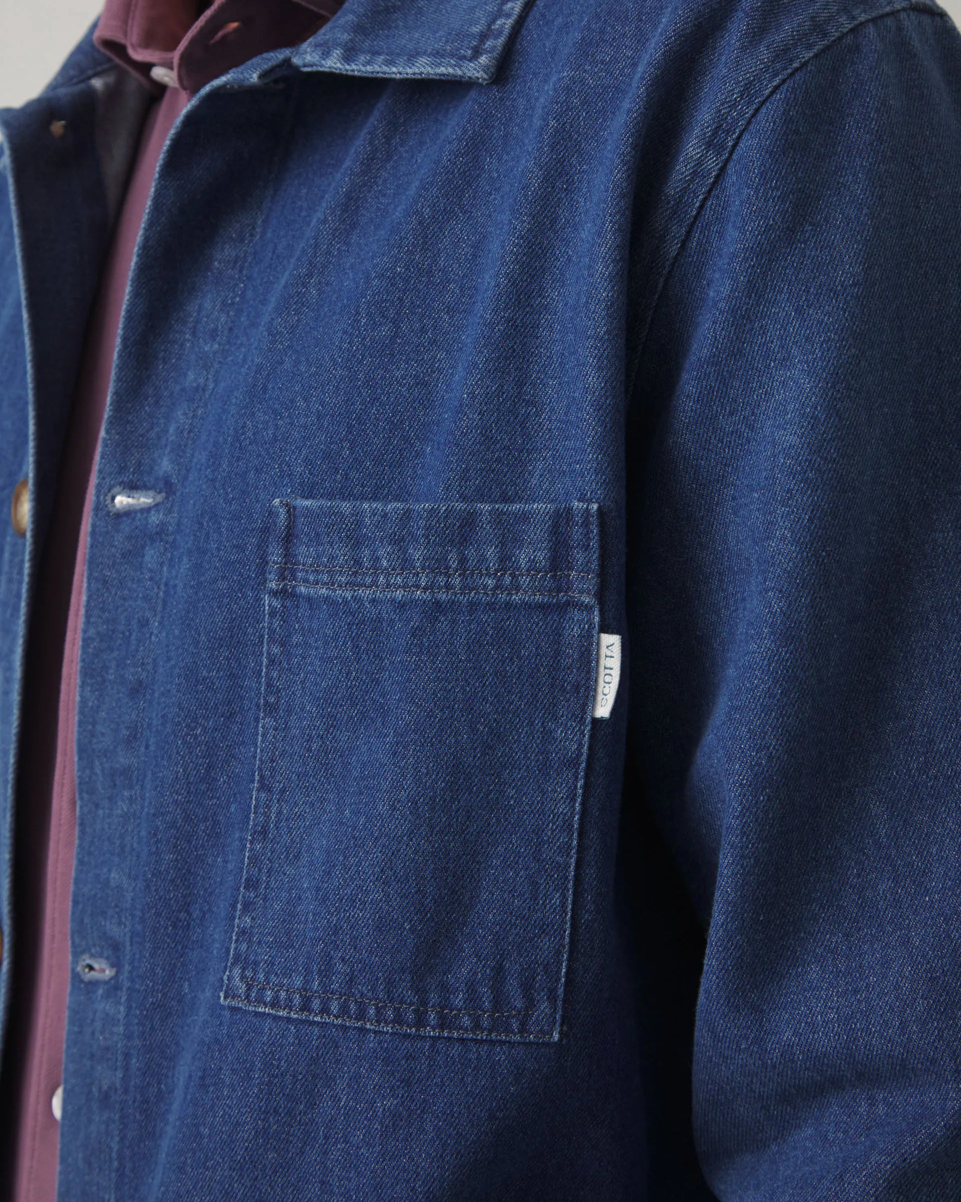 Sobrecamisa denim denim | SCOTTA
