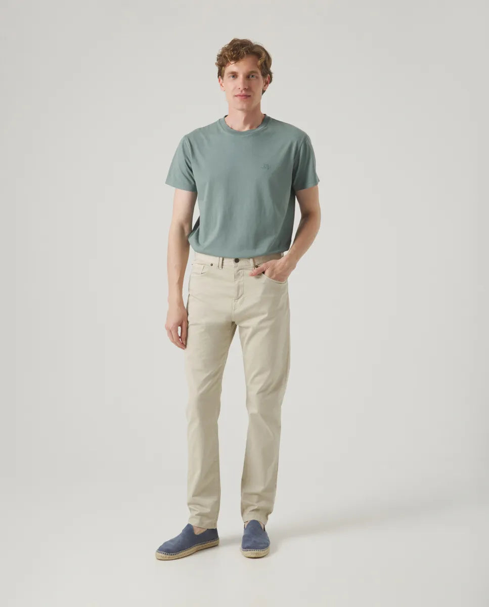 Pantalón cooper 5 Bolsillos Beige | SCOTTA