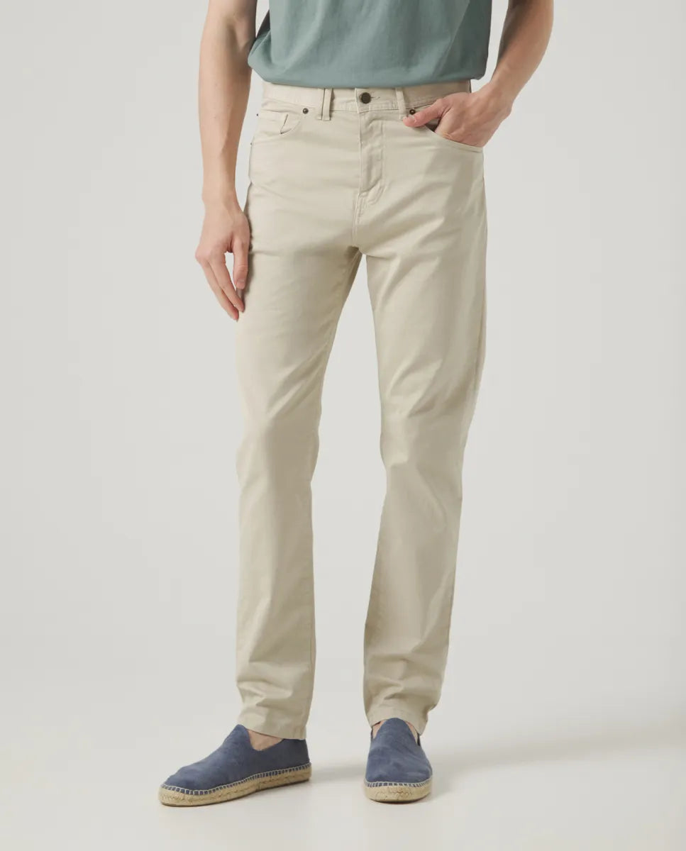 Pantalón cooper 5 Bolsillos Beige | SCOTTA
