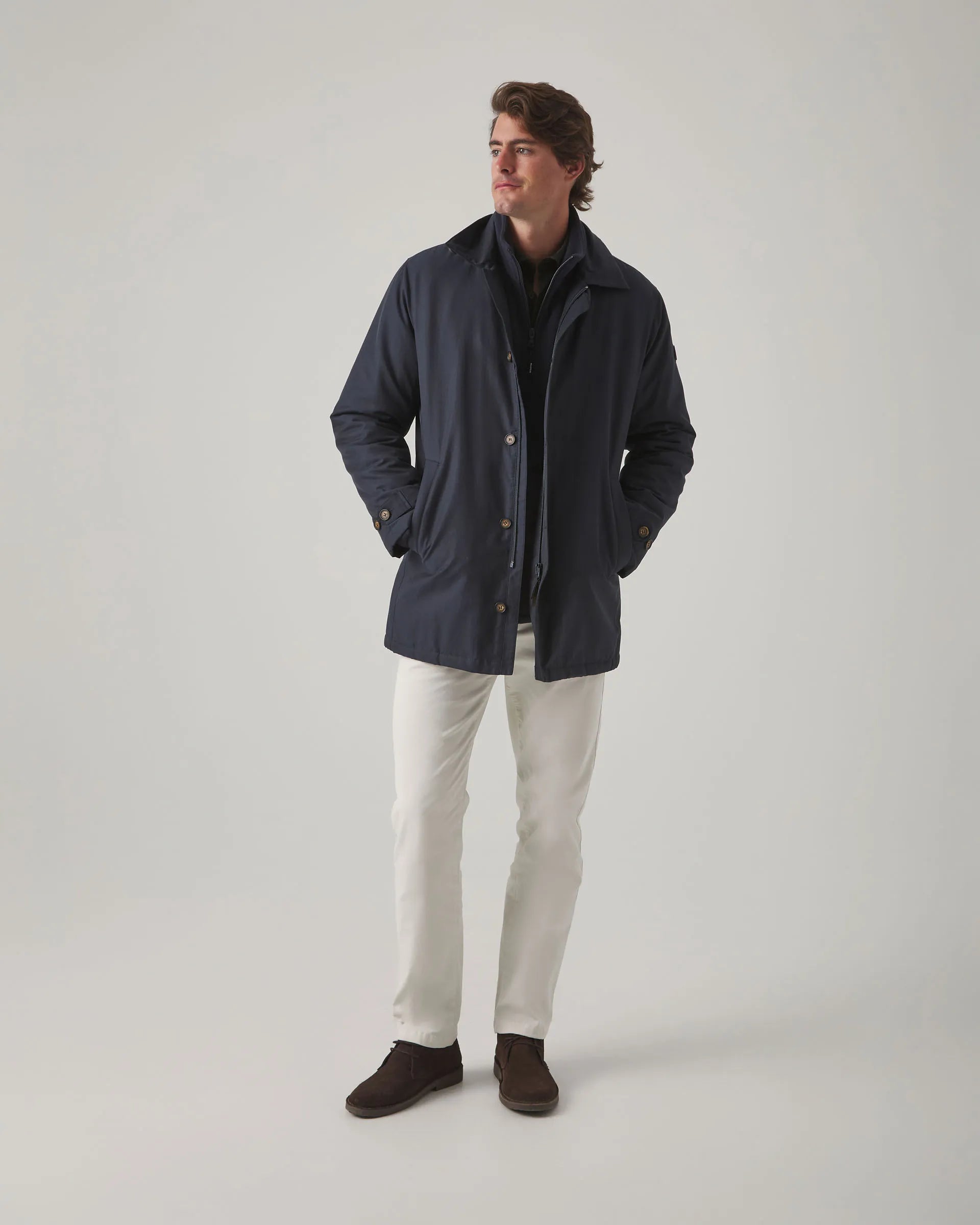 Parka Buttons Marino | SCOTTA