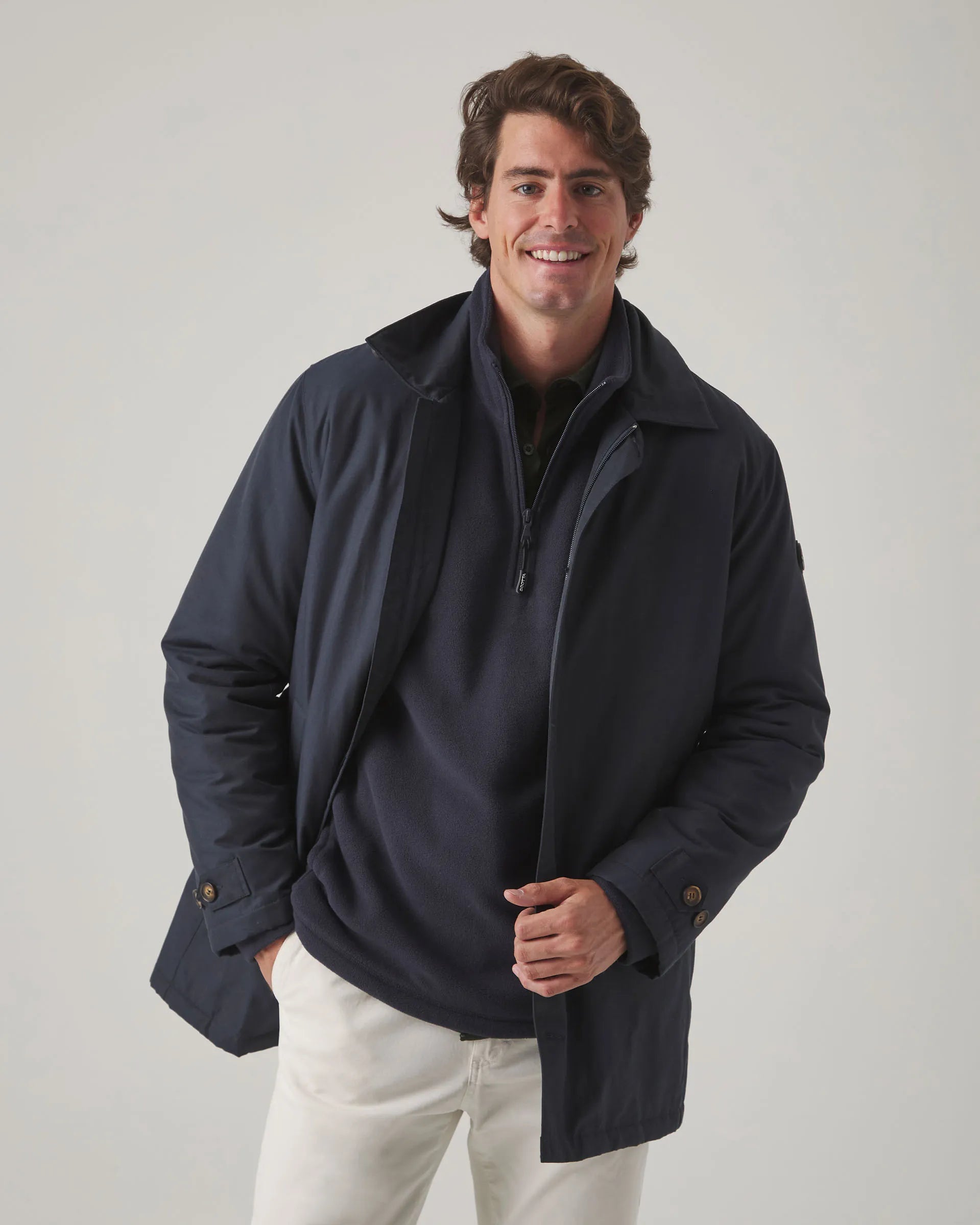 Parka Buttons Marino | SCOTTA