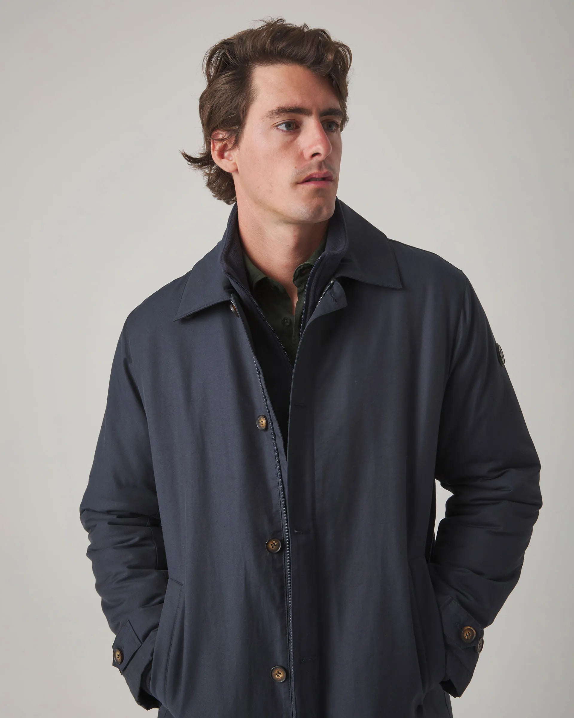 Parka Buttons Marino | SCOTTA